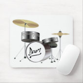 Drum Kit Mousepad (Mit Mouse)