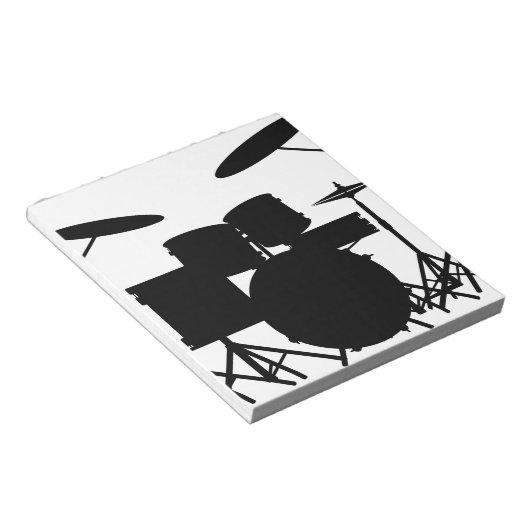 Drum Kit Notizblock (angewinkelt)