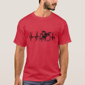 Drum Kit Pulse Line friend T-Shirt (Vorderseite)