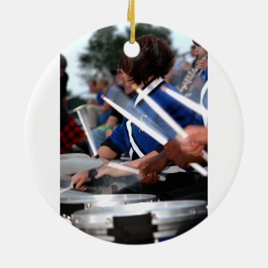Drum Line Ornament (Hinten)