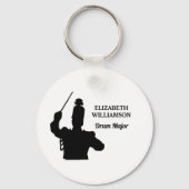 DRUM MAJOR Class of 2027 Marching Band Keychain Schlüsselanhänger (Rückseite)