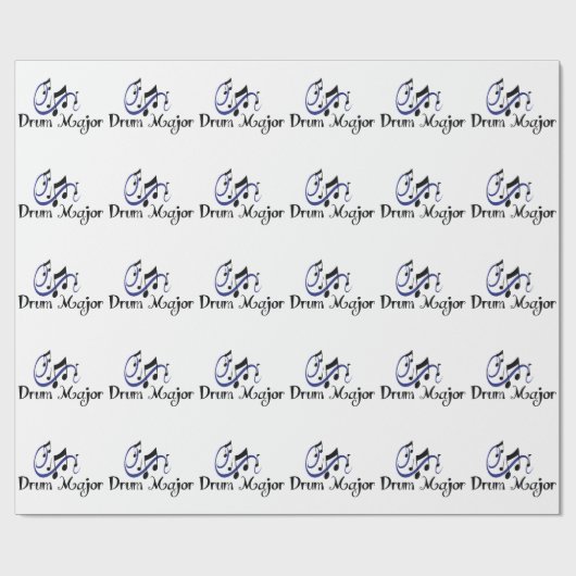 Drum Major Geschenkpapier (Flach)