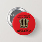 Drum Major King Button (Vorne & Hinten)