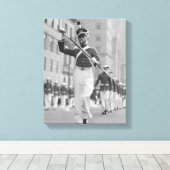 Drum Major Leinwanddruck (Insitu (Holzboden))