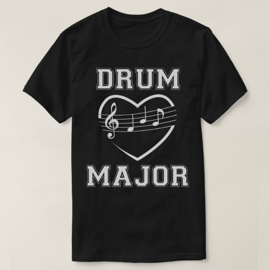 Drum Major Marching Band T-Shirt (Design vorne)