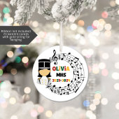 Drum Major Marching Band Weihnachtsdekoration Keramik Ornament