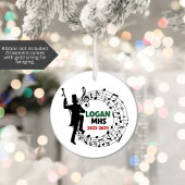 Drum Major Marching Band Weihnachtsdekoration Keramik Ornament