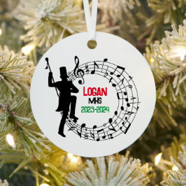 Drum Major Marching Band Weihnachtsdekoration Ornament Aus Metall