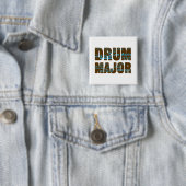 Drum Major-Schriftart Button (Beispiel)