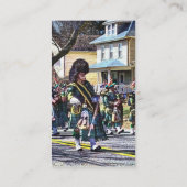 Drum Major Visitenkarte (Rückseite)