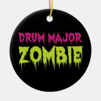 Drum Major Zombie Keramikornament