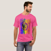 Drum N Bass Hardcore Gabber Devil Satan Techno Fre T-Shirt (Vorne ganz)
