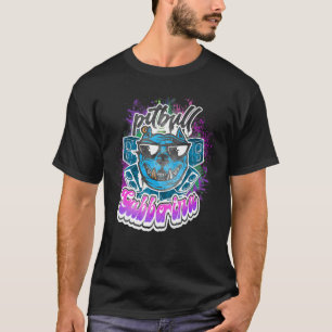 Drum N Bass Hardstyle Frenchcore Gabber Devil Dog T-Shirt