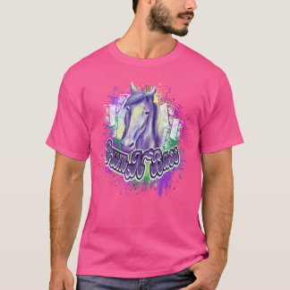 Drum N Bass Hardstyle Frenchcore Gabber Horse Goa T-Shirt