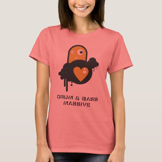 Drum N Bass Massive von Ian Diedericks T-Shirt (Vorderseite)