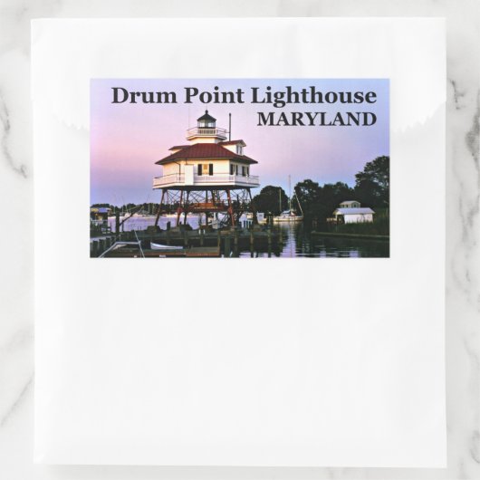 Drum Point Lighthouse, Maryland Stickers (Tasche)
