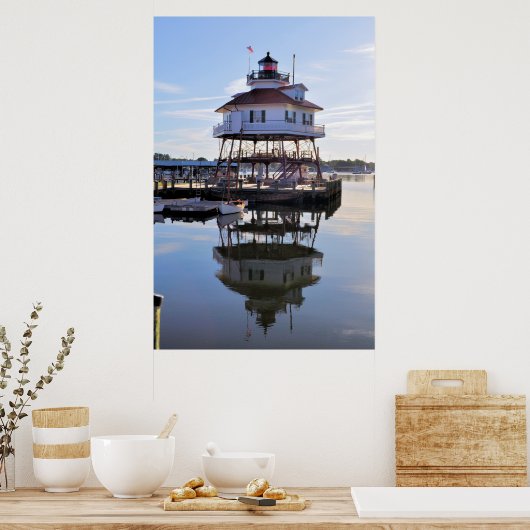 Drum Point Lighthouse Poster (Küche)