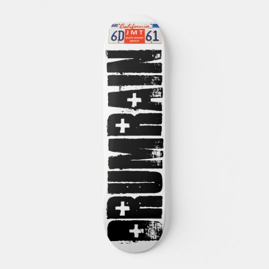 DRUM RAIN Skateboard (Vorderseite)