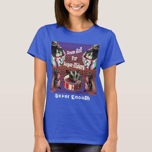 Drum Roll for Sugar Gliders Womens T - Shirt (Vorderseite)
