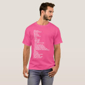 Drum Rudiments Drummer Rrll T-Shirt (Vorne ganz)