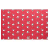 Drum Set Band Musical Musical Room Decke Rot Stoff (Fat Quarter (45,7 x 55,9 cm))