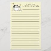 Drum Set Drummer Band Lehrer Musiker Briefpapier (Vorderseite)