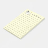 Drum Set Drummer Band Lehrer Musiker Post-it Klebezettel (angewinkelt)