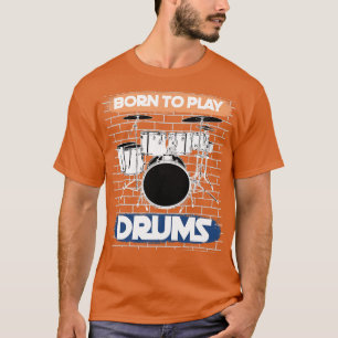 Drum Set Drummer Musikinstrument Trommeln T-Shirt