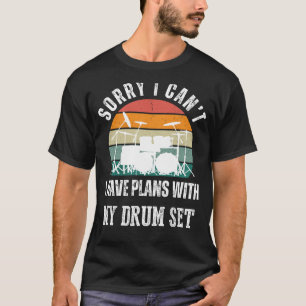 Drum Set plant T-Shirt: Beat Spaß & Musical Style T-Shirt