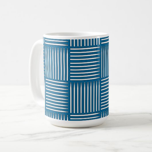 Drum Stick Crosshatch Tasse (Vorderseite Links)