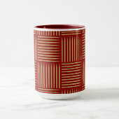 Drum Stick Crosshatch Tasse (Zentrum)