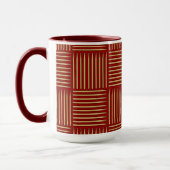 Drum Stick Crosshatch Tasse (Links)