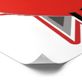 Drum Stick Tattoo Poster (Ecke)