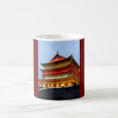 Drum Tower of Xi'An Kaffeetasse (Mittel)
