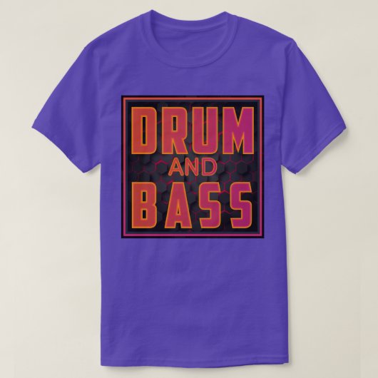 DRUM UND BASS T-Shirt (Design vorne)