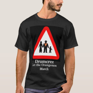 Drumcree-schwarz, Drumcree, lassen Sie den T-Shirt
