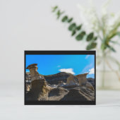 Drumheller HooDoos Postkarte (Stehend Vorderseite)