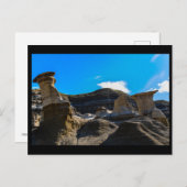 Drumheller HooDoos Postkarte (Vorne/Hinten)