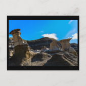 Drumheller HooDoos Postkarte (Vorderseite)