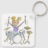Drumkit Schlüsselanhänger (Rückseite)
