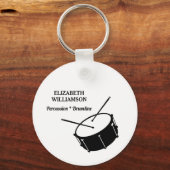 DRUMLINE Class of 2027 Marching Band Keychain Schlüsselanhänger (Rückseite)