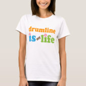 Drumline Geschenk-Mädchen T-Shirt (Vorderseite)