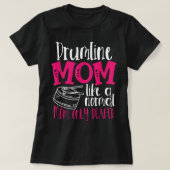 Drumline-Mama wie eine normale Mama nur eine tote  T-Shirt (Design vorne)