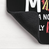 Drumline Mom Like A Normal Mom Drumming Lover Drum Mousepad (Ecke)