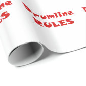 Drumline Regeln Geschenkpapier (Rolleneckpunkt)