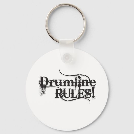 Drumline RULES Schlüsselanhänger (Vorderseite)