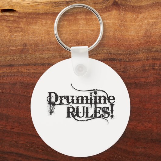 Drumline RULES Schlüsselanhänger (Vorderseite)