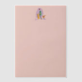 Drummer 1 beige vellum papers pergament einladungen (Vorderseite)