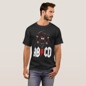Drummer Ab Cd Graphic Typ Definition Vinta T-Shirt (Vorne ganz)