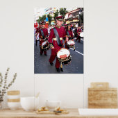 Drummer am Palm Sonntag, Marbella Poster (Küche)